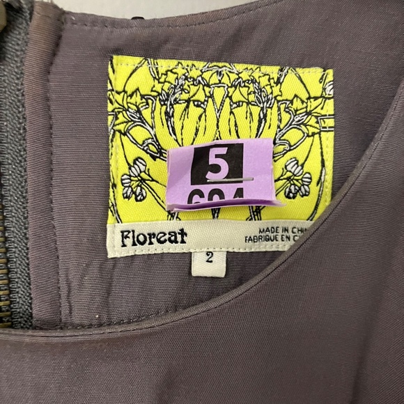 Floreat Anthropologie Preened Plumage Blouse, size 2 - Picture 3 of 6